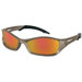 Tribal Tattoo Proctective Eyewear - tribal graphite frame ltblue