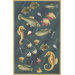 Colonial Deep Sea Dives Novelty Rug