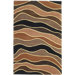 Cosmopolitan Eath Tone Horizons Wave Rug