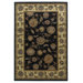 Lifestyles Black/Ivory Kashan Rug