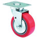 Medium-Heavy Duty Rigid Casters - 4x2 med hvy duty 90 plate swivel caster