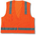 GloWear 8249Z Class-2 Economy Surveyors Vest (50 Pack)