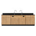 Wall Service Bench With Door & Drawer