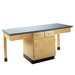 4 Station Science Table With Book Compartment & Drawers