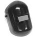 HM1-A 2" X 4 1/4" Integral Front Black Fiberglass Curved Shell Welding Helmet With Headgear