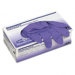 Disposable Nitrile Exam Gloves, Large, Purple, 100 per Box                                                                   