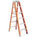 FS1500 Series Fiberglass Step Ladders - type ia fg advent stepladder-3in