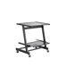 Zeus Computer Cart without Keyboard Tray in Black