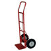 Flow Back Handle Hand Trucks - hand truck w/flow back handles & 10" semi-