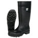 Plain Toe Boots 16" Pvc Knee Boot  Mens Plain Toe- Black: 611-Pbp1205 - 16" pvc knee boot  mens plain toe- black