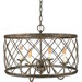 Dury 4 Light Drum Pendant
