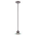 Venture One Light Mini Pendant in Palladian Bronze