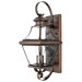 18" Oula Outdoor Wall Lantern in Aged Copper