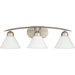Demitri  Vanity Light in Empire Silver