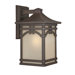 Ethan 10" One Light Outdoor Wall Lantern in Imperial Bronze