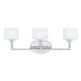 Quinton  Bath Sconce in Polished Chrome