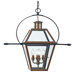Rue De Royal Large Outdoor Hanging Lantern in Aged Copper