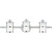 Tranquil Bay  Vanity Light in Polished Chrome