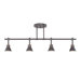 13.5" Ceiling Track Light in Palladian Bronze