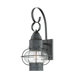 Cooper 21" One Light Outdoor Wall Lantern in Mystic Black