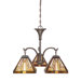 Stephen Three Light Chandelier in Vintage Bronze