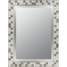 Vetreo Retro Mirror in Polished Chrome