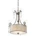 Kendra 2 Light Drum Pendant