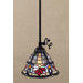 Hyacinth 1 Light Tiffany Piccolo Pendant