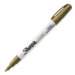 Paint Marker, Oil Base, Permanent, Fine Point, Gold