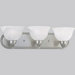 Avalon Vanity Light in Platinum Mist