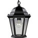 Welbourne Incandescent  Hanging Outdoor Lantern in Black