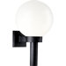 150W Black Cast Aluminum Incandescent Outdoor Wall Torch
