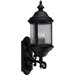 Ashmore Outdoor Wall Lantern in Black