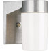 Satin Aluminum Hard-Nox Impact Resistant Outdoor Wall Lantern