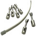 Illuma-Flex 12' Flexible Track with 6 Support Stems in Brushed Nickel