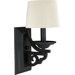 Thomasville Meeting Street Wall Sconce in Forged Black