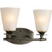 Cantata  Vanity Light in Forged Bronze