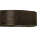 Commercial Rounded Outdoor Wall Sconce in Antique Bronze