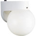  Polycarbonate Lantern in White - Energy Star