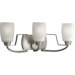 Westin  CFL Vanity Light in Brushed Nickel - Energy Star