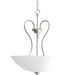 Heart 3 Light Hall and Foyer Inverted Pendant