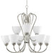 Heart 9 Light Chandelier