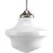 1 Light School House Schoolhouse Pendant