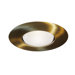 Open Recessed Trim in Antique Brass
