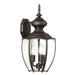 Park Avenue 19"  Outdoor Wall Bracket in Painted Bronze