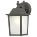 Covington One Light Outdoor Wall Lantern in Painted Bronze