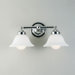 Dover  Chrome Plated Vanity Light