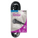 96" Black Slimline Flat Plug Extension Cord