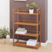 Lohas Four Tier Storage Shelf in Caramel