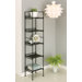Five Tier Square Shelf in Black